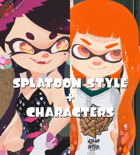 Splatoon Style & Character Pack [Anima/ILL/Pony]
