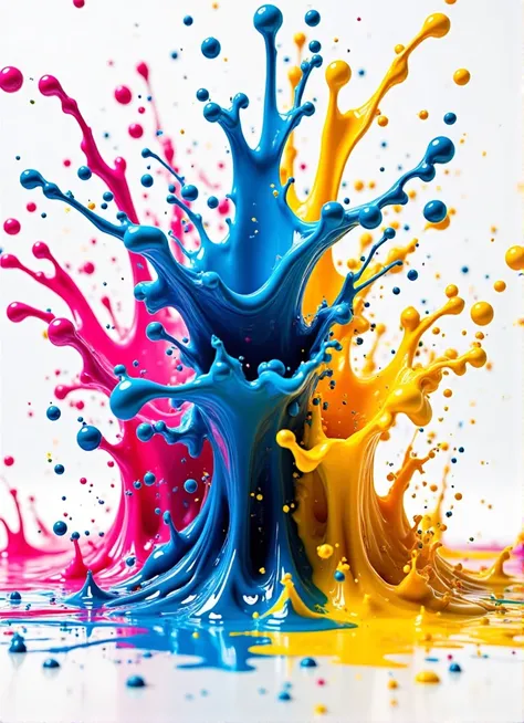 Abstract paint