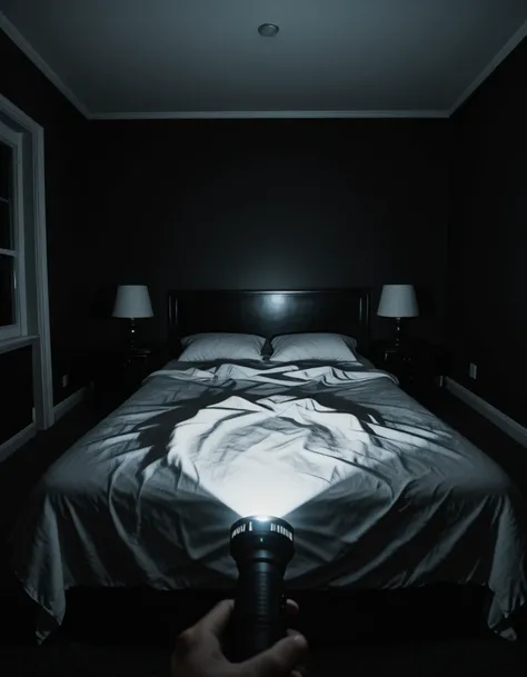 dark bedroom illu