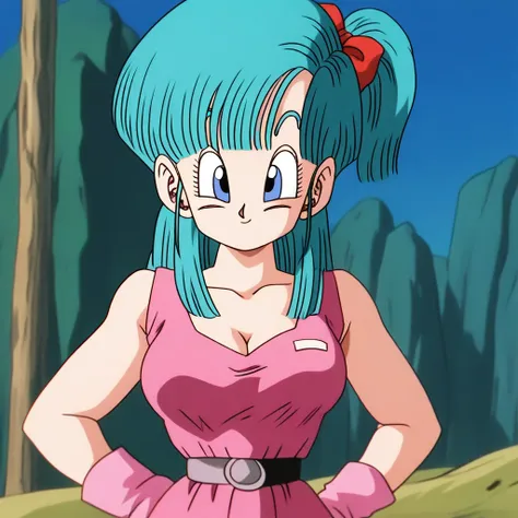 bulma 1980 anime style