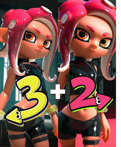 Splatoon 2 & 3 Render Style + Characters [Illustrious]