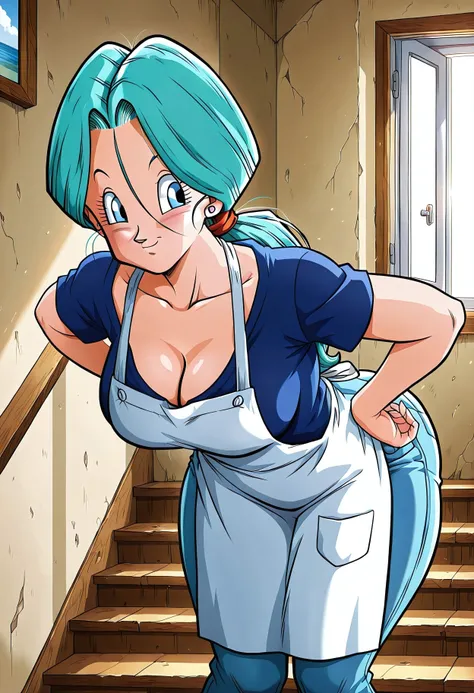 [Character/Illustrious-XL] Future Bulma Style-Yamamoto (Lost of  in this Future! - BULMA and GOHAN - Doujinshi)