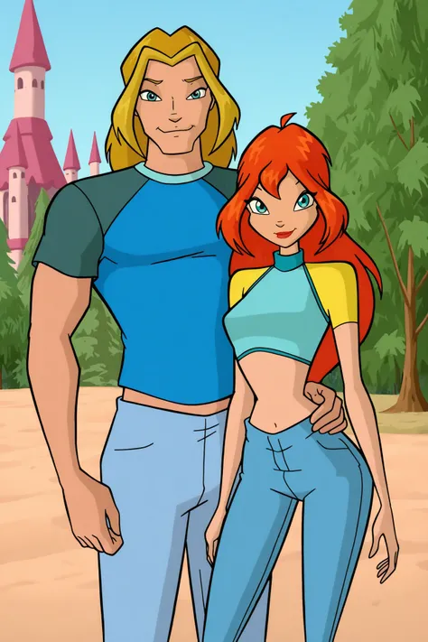 Bloom & Sky - Winx Club | Illus Couple | Commission