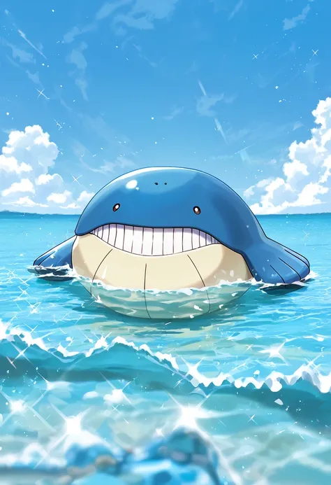 Wailmer - Ball Whale - ホエルコ - Pokemon #320 (Creature)_rel_260420