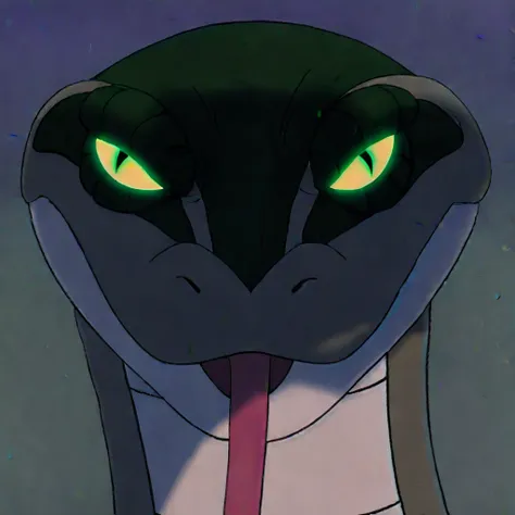 Asmodeus the snake - redwall serie animated night version
