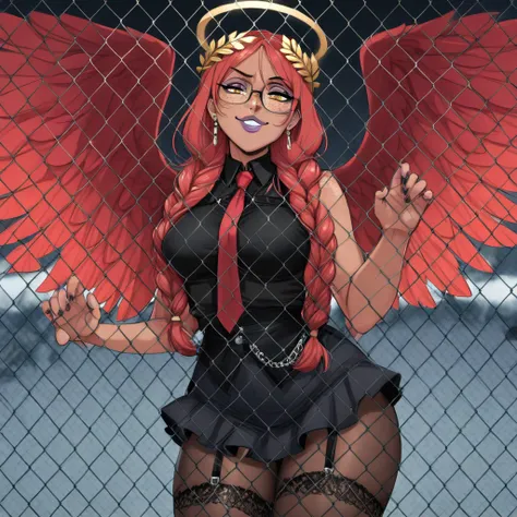 Against Fence | Shrekman  Loras
