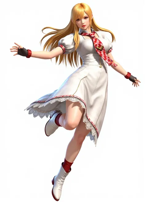 King of Fighters style 3D fighting character design