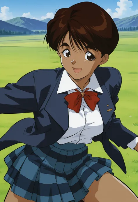 遠野 みづき illustrious版 (スーパーリアル麻雀P5) / Tono Mizuki (Super Real Mahjong P5)