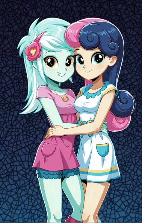 MLP Equestria Girls sweetie drops and Lyra Heartstrings