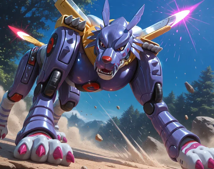 Metalgarurumon (Digimon) (Illustrious) (AD)