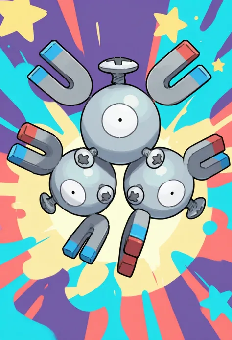 Magneton: Magnet Pokémon | レアコイル (Pokedex #0082)