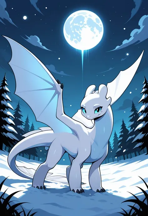 NUBLESS / LIGHT FURY - HTTYD [PONY]