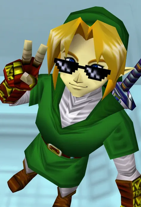 Low Poly Zelda 64: Ocarina of Time Style + Characters / Nintendo N64 Style