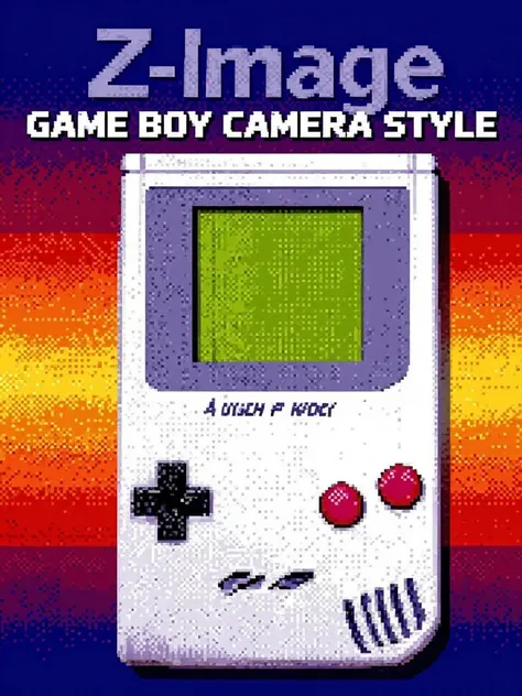 Game Boy Camera Pixel Style - ZIT, Flux, & Qwen - SeaArt AIモデル