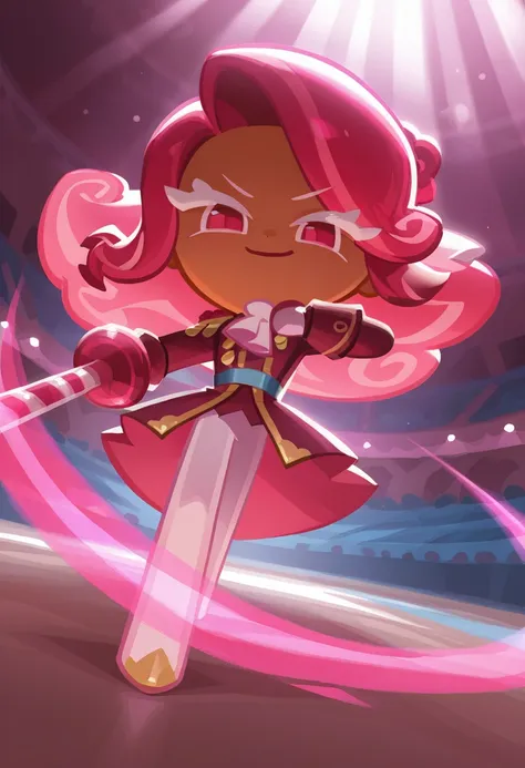 Raspberry Cookie Standing raspberry cookie (cookie run kingdom) - SeaArt AIใขใใซ