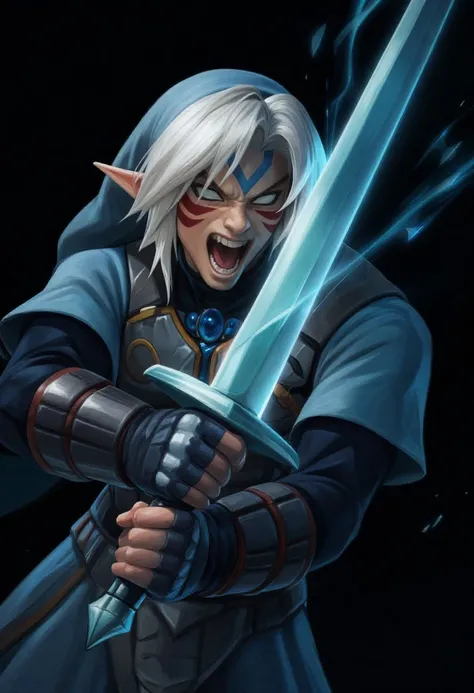 Fierce Deity Link | 鬼神リンク (The Legend of Zelda: Majora's Mask) [ANIMA & ZIT & IL & Pony]