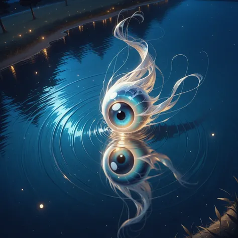 floating eye creature