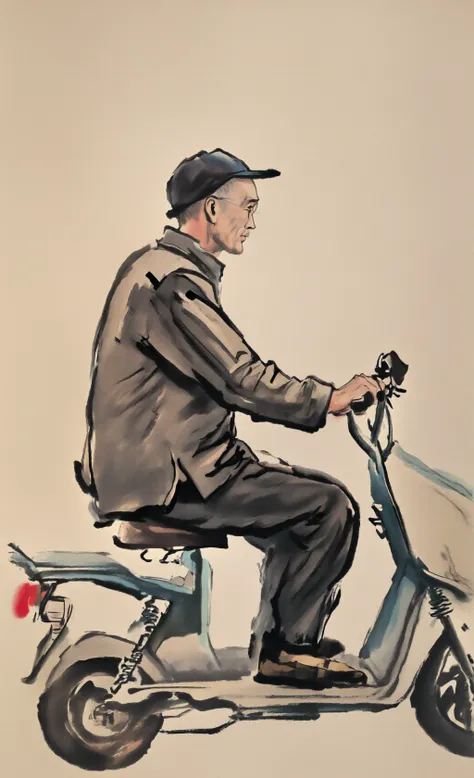 Z-image 蒋兆和风格(JiangZhaoHe Style)水墨画(Ink wash painting)Lora_rel_260420