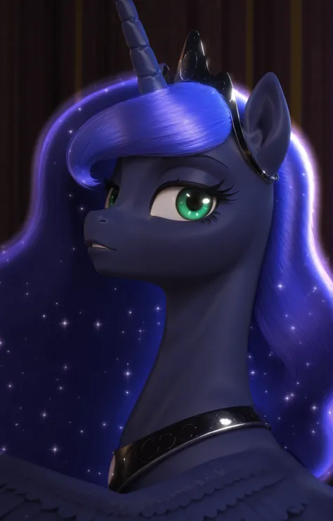 My LIttle Pony, Princess Luna (Clopician style)   Illustrious_rel_260420