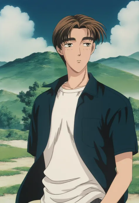 头文字D  Initial D style  with 5 characters