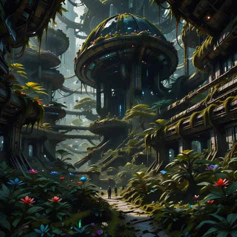 Another World - futuristic city ruins (XL/Illustrious)