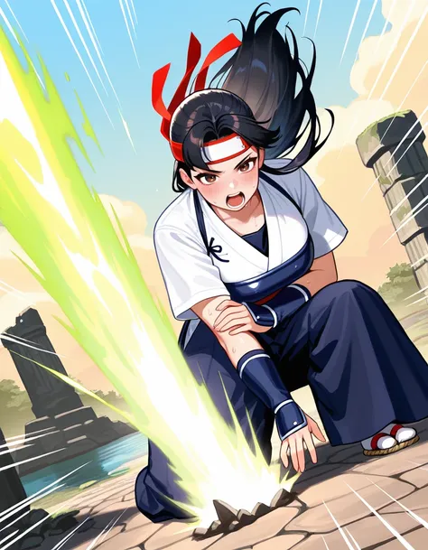 Todoh Kasumi 藤堂香澄 | Art of Fighting3 龍虎の拳外伝