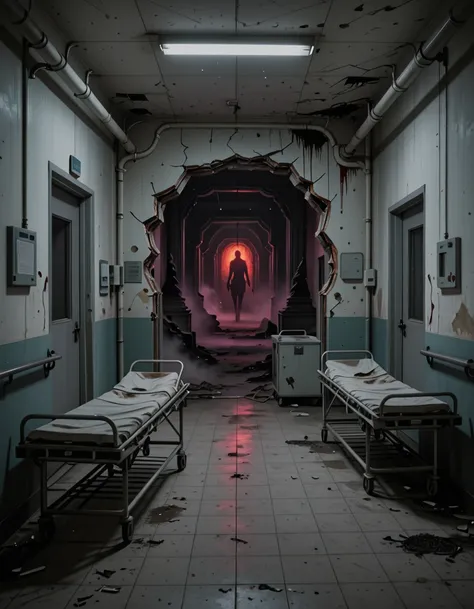 Derelict hospital illu