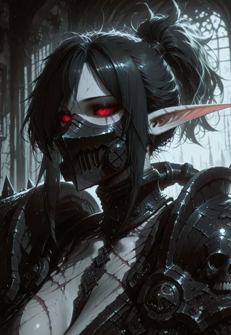 Mournas dark fantasy style