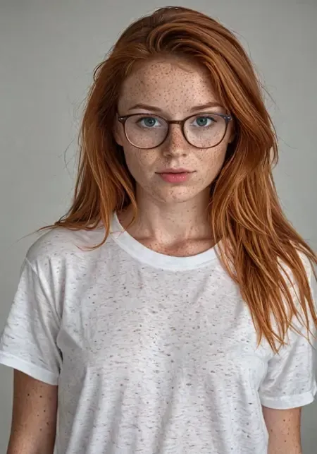 Ginger hair SDXL