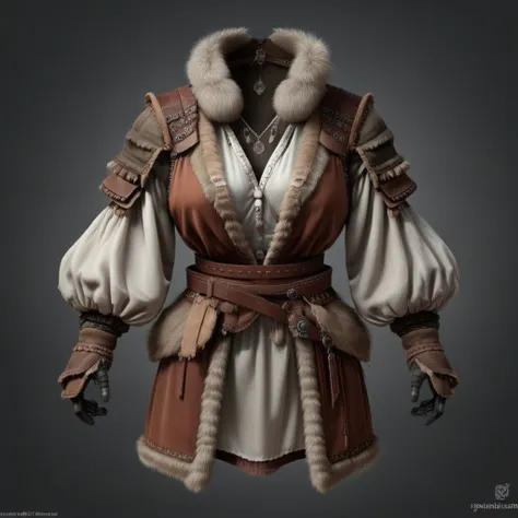 Fantasy clothing and weapons