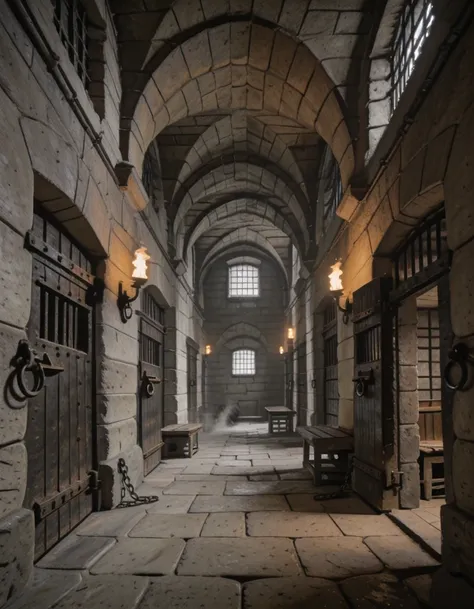 Bastille prison illu