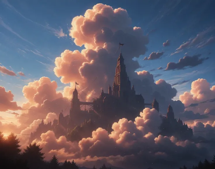 Bioshock Infinite Background (Landscape) (Illustrious) (AD)