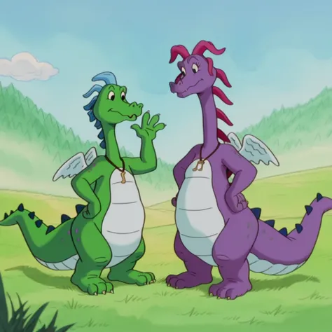 Zak and Wheezie (Dragon Tales)