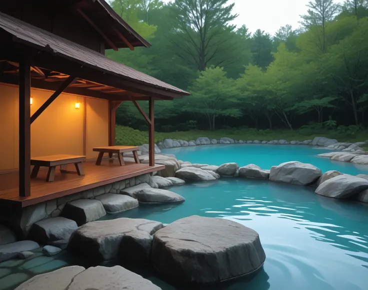 Onsen Background (Landscape) (Pony) (AD)