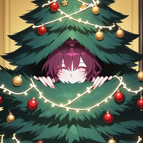 Inside the tree | CHRISTMAS concept | Larsiness