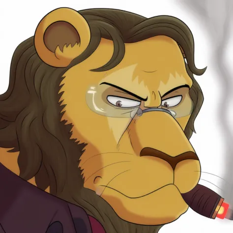 chief lion head  - beastars