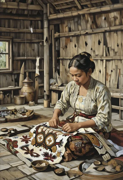 Indies vintage illustration [SDXL/FLUX/ZIT]