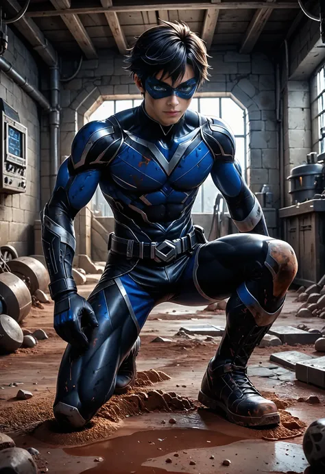 Superhero bodysuit - Hero Blue (Pony)