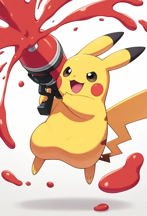Pikachu: Tiny Electric Mouse | ピカチュウ (Pokedex #0025) [Illustrious]_rel_260420