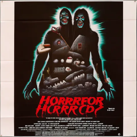 horror poster style