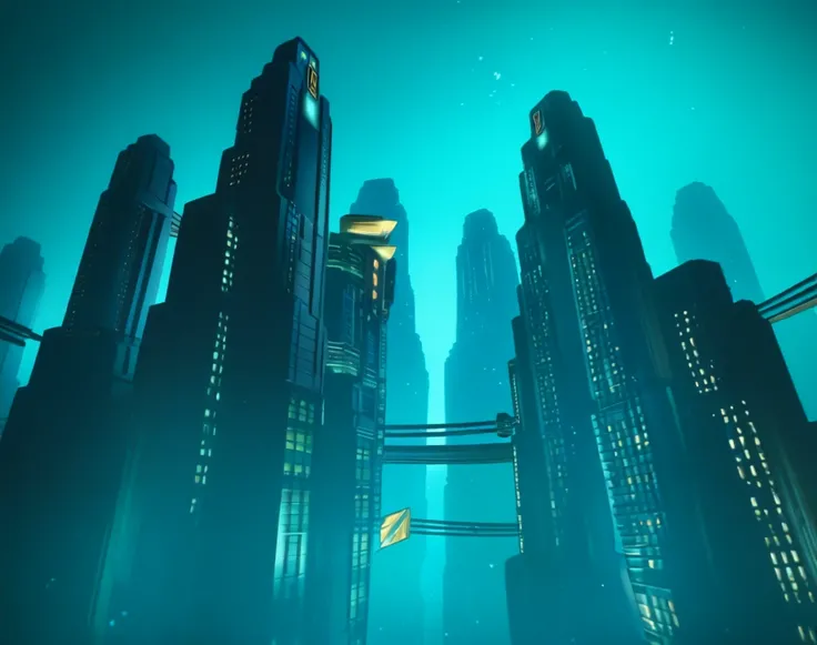 Bioshock Architecture (Architecture) (SDXL) (AD)