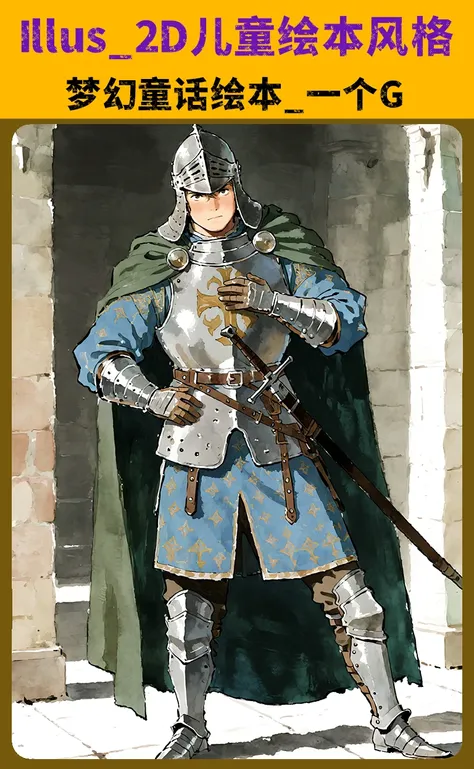 Illustrious_Fantasy Children's Picture Books_Adolph style