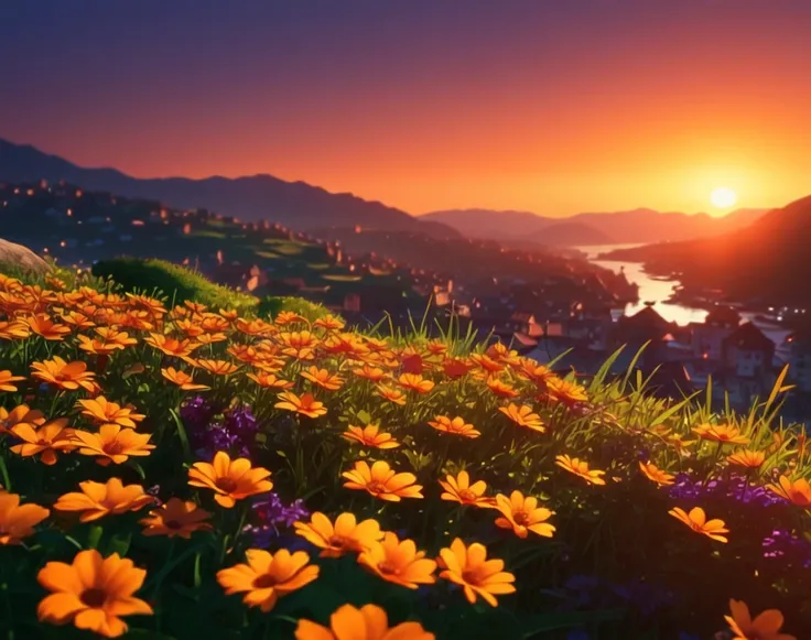 Anime Sunset (Landscape) (SDXL) (AD)