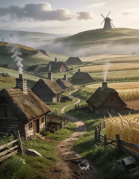 medieval rural village