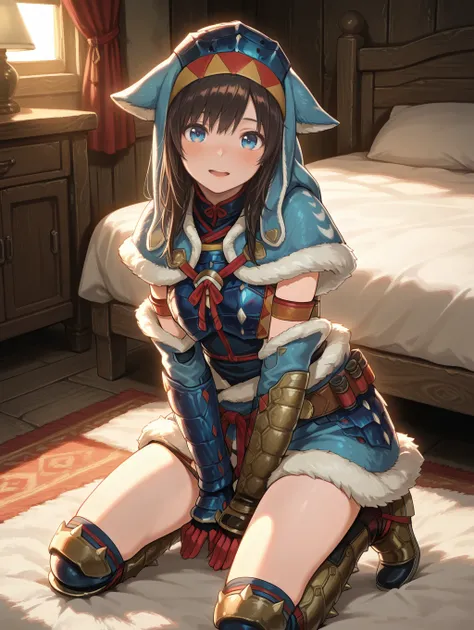 Monster Hunter - Arzuros armor (アシラ装備) illustrious/ponyXL