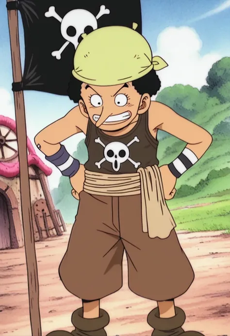 Usopp (young) - ウソップ - Captain Usopp - East Blue Saga - Syrup Village Arc Flashback (One Piece)