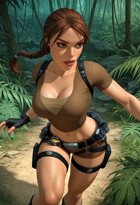 Lara Croft, (Tomb Raider: Legend), LoRA, PonyXL | Illustrious XL