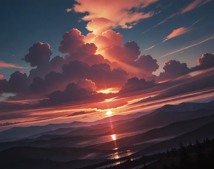 Anime Sunrise (Landscape) (Illustrious) (AD)