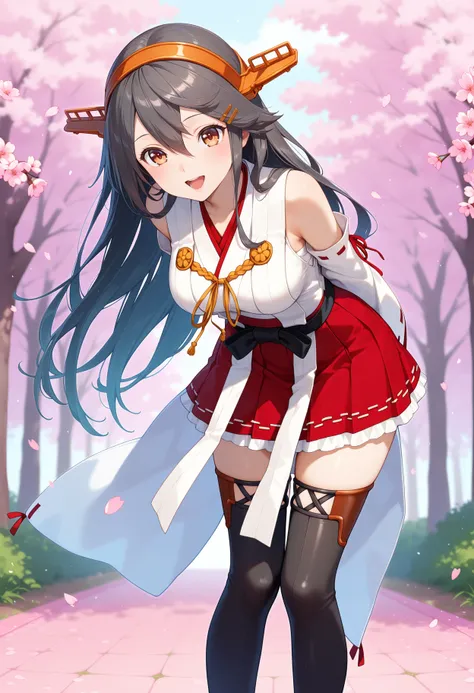 [Illustrious, SD1.5] Haruna 榛名 / Kantai Collection