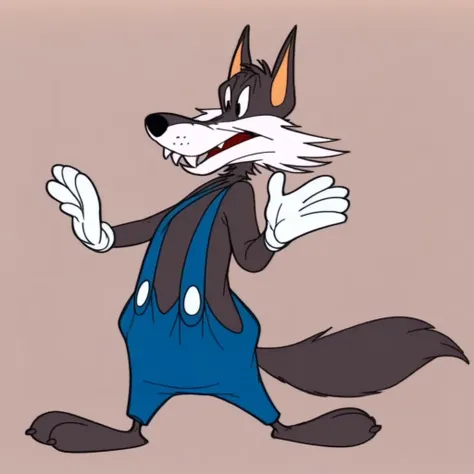 The big bad wolf:Windblown hare ver